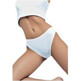 Resim 3 Adet Çift Kaplan Bayan Bikini Külot Slip 515 Beyaz 