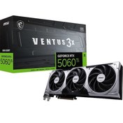 Resim MSI RTX5060TI 8GB VENTUS 3X OC GDDR7 128bit HDMI DP PCIe 5.0 