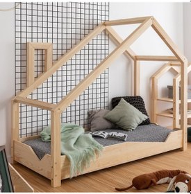 Resim Markaawm Markaawm Montessori Bebek Ve Çocuk Karyolası Unisex Ahşap Yatak 