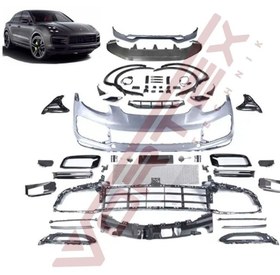 Resim Porsche Cayenne Ön Tampon DÖnüşüm Seti 2020 Sonrası Uyumlu 