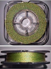 Resim Eagenset Altın Yeşil Kristal Damla Çapari Simi Makarada 