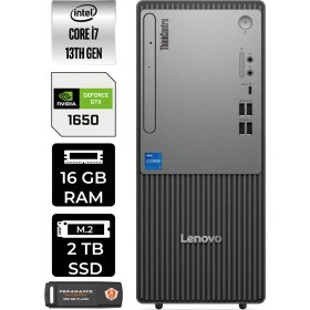 Resim Lenovo Thinkcentre Neo 50T Gen 5 Intel Core I7 13700 16GB 2tb SSD GTX1650/4GB W11H Masaüstü Bilgisayar & Per4 USB Bellek 12UB000LTRP349 
