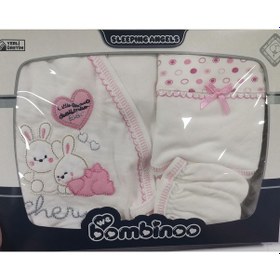 Resim Bambinoo Pembe 5li Hastane Çıkışı Pamuklu Pembe 
