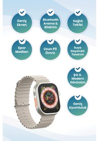 Resim M9 Ultra 2.01" Amoled Ekran Akıllı Saat (İthalatçı Garantili) 