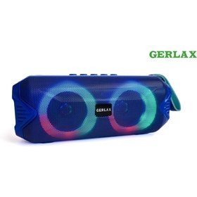 Resim GERLAX S2 Taşınabilir Led Işıklı 1500 Mah Bluetooth Speaker Hoparlör 