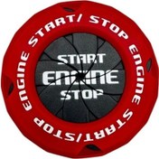 Resim Motosiklet Kontak Koruyucu Kapak Kırmızı 