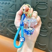 Resim Silver1 Yeni Sevimli Çizgi Film Işıklı Işık Kulomi Büyük Kulak Köpek Hediye Kutusu Anahtarlık Araba Okul Çantası Dıy Kolye Hediye (Yurt Dışından) 