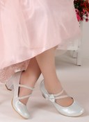 Resim KARAMAZI 750 Vakko Günlük Kız Çocuk 4 Cm Topuk Ayakkabı 