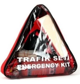 Resim Yurtpar Trafik ve İlk Yardım Seti Yangın Söndürme Tüplü Boyunluklu Üçgen Şık Görünüm 