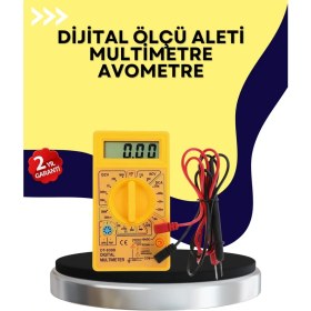 Resim Zero Land Drnds Çok Fonksiyonlu Dijital Multimetre Elektrik Test Cihazı 