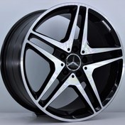 Resim R1 Wheels 18 inç 5*112 ET48 Siyah Jant Takımı (J-1349) 