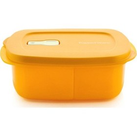 Resim Ttupperware Mikro Bölmeli Dikdörtgen Saklama Kabı 1L Papaya Esc Çok Renkli 