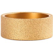 Resim Kosona Altın Renkli Lehimli Elmas Taşlama Tekerleği, Köşe Freze İçin Paralel Tip, 30mm Kalınlık, Taşlama Fonksiyonu 