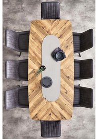 Resim Koza Home Cesta Amerikan Servis El Yapımı Pamuklu Krem Jüt Örme Dekoratif D Standart 