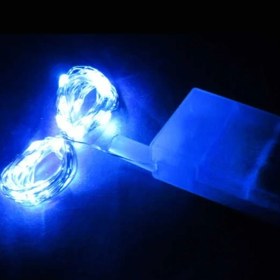 Resim Depposite LED Işık Pilli 3 Fonksyonlu Balon ve Dekorasyon İçin 3 Metre Mavi 