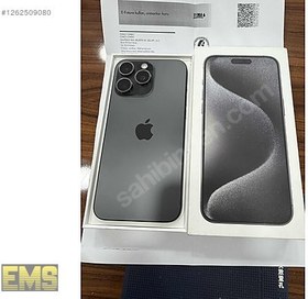 Resim Apple iPhone 15 Pro Max İkinci El TR | 256 GB | Siyah 
