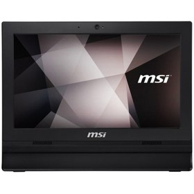 Resim MSI PRO 16T 10M-043TR CELERON 5205U 4GB RAM 128GB SSD 15.6" HD DOKUNMATIK W10PRO SIYAH AIO PC MSI