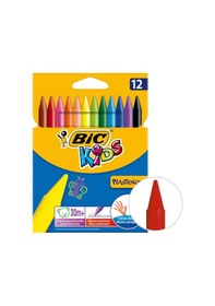 Resim Bic Silinebilir Pastel Boya 12 Renk 