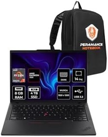 Resim LENOVO ThinkPad P14S G5 R7-8840HS 8GB 4TB SSD Radeon 780M 14" WUXGA FDOS Laptop & Çanta 