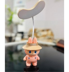 Resim Sensoria Labubu Tasarımlı Masa Lambası Çocuk Odası Gece Lambası Labubu Çalışma Lambası Usb Şarjlı 