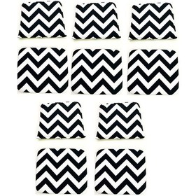 Resim Knsz minder seti 5 li mazlum aldo kumaş oturma ve sırt tel sandalyesi minderi bir arada 