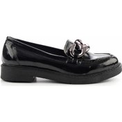 Resim Siyah Kadın Loafer Ayakkabı K01257067008 Siyah 