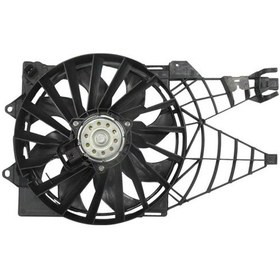 Resim Fiat Linea 12/17 Radyatör Fan Davlumbazı Komple 1.3 Mjtd Motorlu 8 Kanat Ori S 