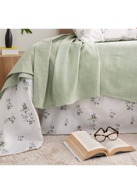 Resim Schafer Home Hera Tek Kişilik Pike Takımı 3 Parça-yeşil Yeşil 