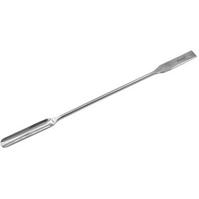 Resim Borox Metal Spatül Oluklu 21 CM Çelik Spatula 