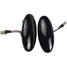 Resim Xindoker Nissan Navara D22/np300/frontier 1998-2005 İçin Amber Led Yan İşaret Lambası, Plug&play, 50.000+ Saat Ömür, Sigara Rengi Kasa 