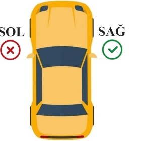 Resim Volkspar A5 Coupe 2009 Model Uyumlu Sağ Yolcu Tarafı Dış Ayna Camı Elektrikli Isıtmalı 