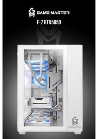Resim Game Master F7 R7-5700X 32 GB 1 TB NVME SSD 8 GB RTX5050 Dos Masaüstü Oyuncu Bilgisayarı 