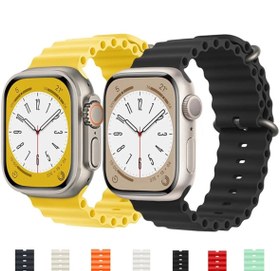 Resim Ocean Spor Silikon Akıllı Saat Kordonu 