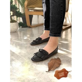 Resim Brity Kadın Deri Püsküllü Loafer 