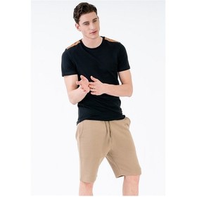 Resim JAHR MARC Basic Camel Erkek Spor Şort - XS Kahverengi 