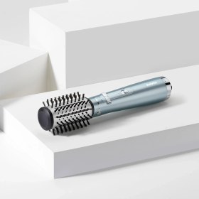 Resim BaByliss Hydro-Fusion 700W İyon Etkili Hava Üflemeli Döner Başlıklı Saç Şekillendirici Fırça Mavi AS773E 