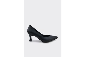 Resim Derinet Topuklu Hakiki Deri Kadın Stiletto 