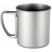 Resim Ximistore9 Tomshoo 300ml Taşınabilir Titanyum Su Bardağı, Kamp Ve Doğa Yürüyüşleri İçin Hafif Ve Dayanıklı. Çok Renkli 