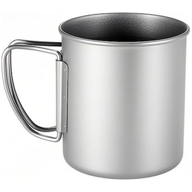 Resim Ximistore9 Tomshoo 300ml Taşınabilir Titanyum Su Bardağı, Kamp Ve Doğa Yürüyüşleri İçin Hafif Ve Dayanıklı. Çok Renkli 