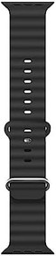 Resim Ocean Band Apple Watch Ultra 49 mm 45 mm 44 mm 42 mm, Kadın Erkek Spor Dış Mekan Silikon Kayış iWatch Serisi Ultra SE 8 7 6 5 4 3 2 1 