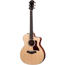 Resim Taylor 214ce-QS Deluxe Limited Elektro Akustik Gitar (Natural) 