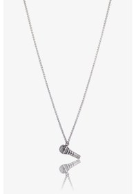 Resim Mikrofon Solist Hediye Paslanmaz Çelik Kalite 316l Kolye Çelik 