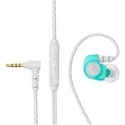 Resim Willowhaven Qkz Sk5 Mikrofonlu Kulaklık - 10mm Sürücü, 3.5mm Altın Kaplı, Yeşil Sk5 Sk5 