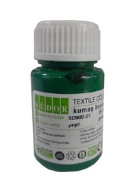 Resim Kumaş Boyası Tişört Çanta Tekstil Boyası 25 Ml 1 Adet Südor Kumaş Boyası Yeşil 