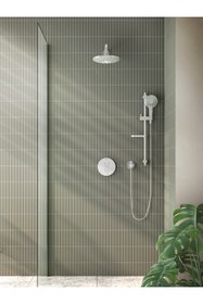 Resim Artema AquaHeat A42718 Ankastre Termostatik Banyo Bataryası, Sıva Üstü Grubu, Krom 