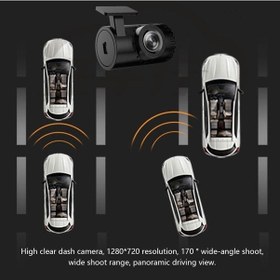 Resim Createtech Araba Usb Dash Kamera Android Navigasyon Sürüş Kaydedici Dvr Gösterge Kamerası 
