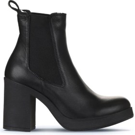 Resim Bueno Shoes Siyah Deri Kadın Topuklu Bot 01WZ3202 01WZ3202 