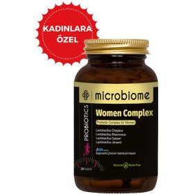 Resim Microbiome Probiotic Women Complex 30 Kapsül 