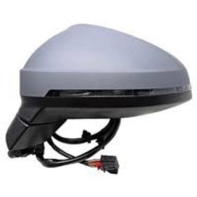 Resim Audi A4 8K2 2007-2015 Sol Ayna Elektrikli Isıtmalı Sinyalli Astarlı ASF 6 Pin 