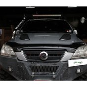 Resim EUROCAP Kia Sorento Ön Kaput Koruma Rüzgarlığı 3mm Akrilik (abs) Parlak Siyah Deflektör 2002-2006 